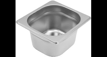 MEGA-M Gastronorm - Bak - GN 1/6 - 176x162x100 mm - RVS