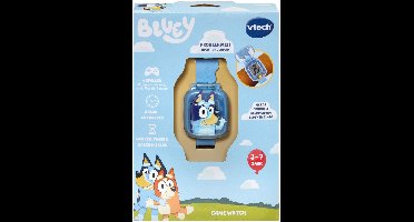 VTech Bluey Learning Watch - Orginele Stemmen van Bluey & Bingo - Educatief Speelgoed - Speel Spelletjes - Leer Klokkijken - Vanaf 3 tot 7 Jaar