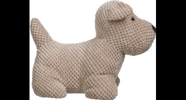 Deurstopper Hond Pluche GrijsMaxxHome Deurstopper - pluche hond - 1kg - grijs