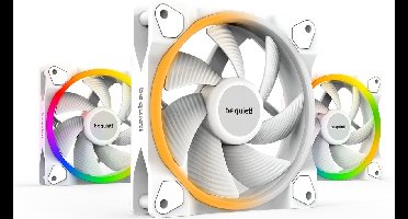 Be Quiet! - Light Wings White PWM High-Speed Triple Pack - ARGB - Case Fans - 3x 120mm - Wit