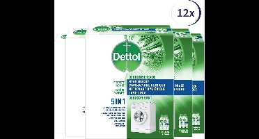 Dettol Washing Machine Cleaner Duo - 12 Stuks - Voordeelverpakking