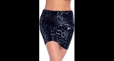 Glimmend Pailletten Rokje – XL