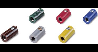 07727 Modelspoor mof 2.6 mm 10 stuk(s) Zonder dwarsgat Grijs