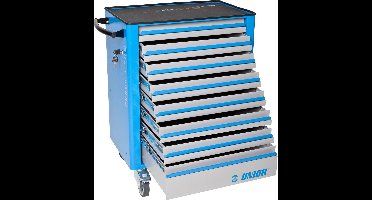 UNIOR - Lege werkwagen type Eurovision EV6 merk Unior - 8 DRAWERS - 800 X 440 X 923 MM - 60 KG