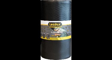 Leadax Loodvervanger Zwart 10Cm Rol=6Mtr