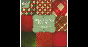 Joy! crafts - Noor! Design - Paperpack - Happy holidays 1 - 6011/0025
