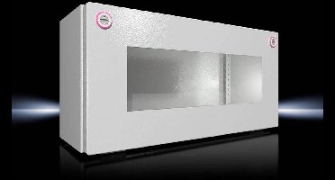Rittal KX 1610.000 Installatiebehuizing, Wandbehuizing 400 x 155 x 200 Plaatstaal Grijs-wit (RAL 7035) 1 stuk(s)