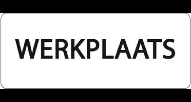 Ivana Tekstbord Werkkplaats