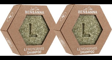 Ben & Anna - Love Soap Lemongras - Shampoo - 2 pak