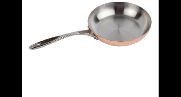Triwall Koperen Koekenpan - 24cm - Vogue CM679 - Horeca & Professioneel