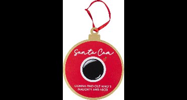 Ginger Ray - Ginger Ray - Houten Santa Cam Kerstdecoratie - Een Teken van Goed Gedrag!