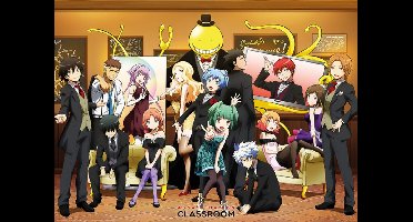 Poster Assassination Classroom - Elegant group 52x38cm