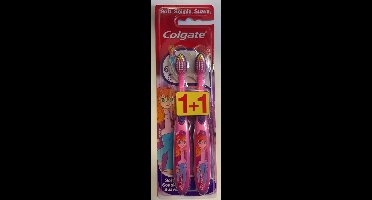 Colgate - Kids - Vanaf 6 jaar - Soft - Tandenborstels - Lady Girly - DUO PACK