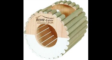 Zolux Knaagdierhuis Home Nesting Rond Wit 19X19X19 CM