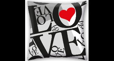 Valentines LOVE - Sierkussen - 40 x 40 cm - Multi