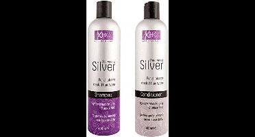 XHC Silver Shampoo & Conditioner - Duopak 2 x 400 ml