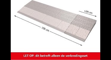 Secucare - Secucare modulaire drempelhulp verbredingsset