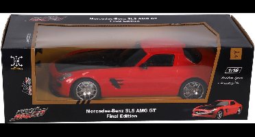 Kool Speed Rc Mercedes-Benz Sls Amg Gt Final Edition 1:16 + Licht Rood/Zwart