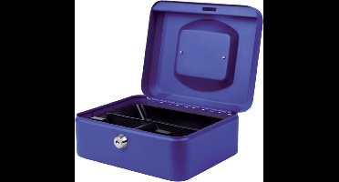 Geldkist Pavo 200x160x90mm blauw