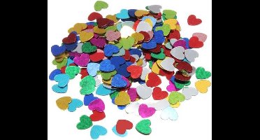 200 stuks metalen pailletten - harten