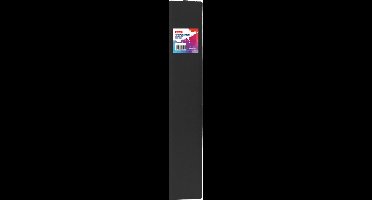 CREAKIT. Crêpepapier – 50 x 250 cm – Knutselen voor Kinderen en Volwassenen – Knutselpapier – Gekleurd Tekenpapier – Vloeipapier – Crepe Papier – Zwart