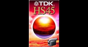 TDK 45HS - VHS-C 45 minuten