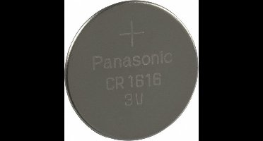 Batterij panasonic knoop cr1616 lithium 1 - ZILVER