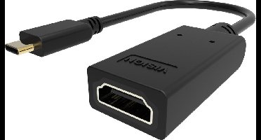 Vision TC-USBCHDMI/BL video kabel adapter USB C HDMI Type A (Standaard) Zwart