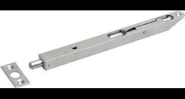 Kantschuif - Verzinkt - Staal - Dulimex - Dulimex bascule staal, 20 mm breed, afgeschuind rond 250 mm verzinkt