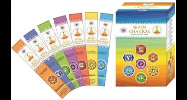 seven chakras wierook ( 7 chakra's wierook ) Green tree