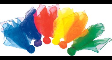 Scarfballen | Katoenen Bal met doek set 6 stuks