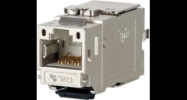 Metz Connect 130B21-E RJ45-inbouwmodule Keystone CAT 6A 1 stuk(s)