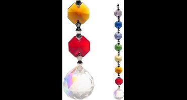 Yogi & Yogini naturals Aurora Sphere Feng-Shui chakrakristallen (20 cm)