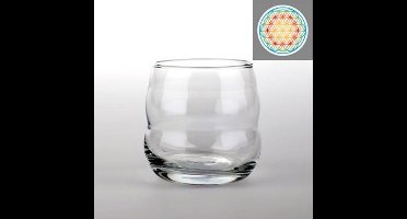 Drinkglas Mythos met Bloem des Levens Veelkleurig