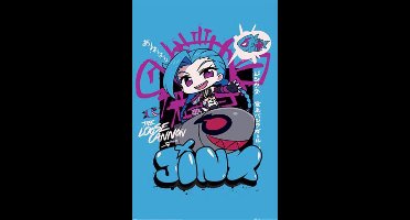 Poster League of Legends - Chibi Jinx 61x91,5cm