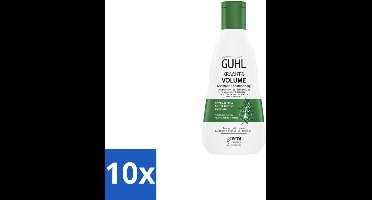 10 x Guhl – Shampoo – Kracht & Volume – 250 ml - Kracht En Volume Shampoo - Biotine Shampoo - Rozemarijn Shampoo - Shampoo Voor Dun Haar - Shampoo Tegen Haaruitval
