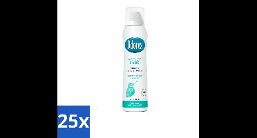 25 x Odorex Deodorant Spray Active Care 150 ml - Deodorant Spray - Actieve Bescherming - Zweet En Geur - Gevoelige Huid - Vitamine E