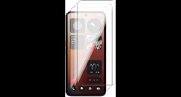 Screenprotector geschikt voor Nothing Phone 3a Pro – 3 Stuks – UltraClear Gehard Glas – Case Friendly – 9H Krasbestendig