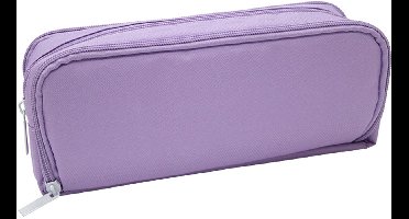 SOHO Etui - 3 ritsen - Fijn Formaat - 22x10 cm - Lila