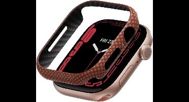 PITAKA Air Case Geschikt voor Apple Watch 11/10 46MM - Ultra Dun Hoesje - 600D Aramidevezels - Sunset