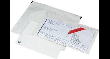 Paklijstenvelop IEZZY zelfklevend onbedrukt 170x110x25mm 250stuks