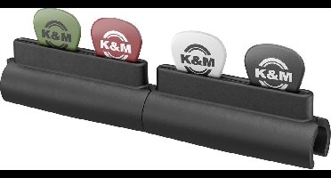 König & Meyer 14510 plektrumshouder zwart - Accessoire voor gitaren