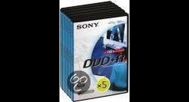 Sony DVD+R 4.7 GB 16X Video Box 5-Pack