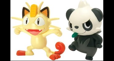 Tomy Pokémon Actiefiguren Meowth Vs. Pancham