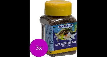 Darwin Rode Muggenlarven - Vissenvoer - 3 x 100 ml