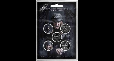 Ozzy Osbourne - Ordinary Man Badge/button - Set van 5 - Multicolours
