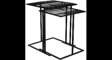 Mica Decorations Otilia side table zwart,  set van 2
