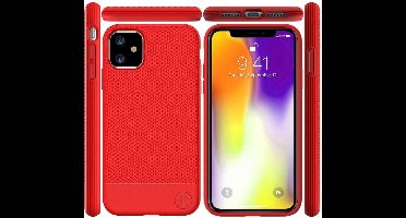 JT Berlin BackCase Pankow Soft - Rood - iphone 11