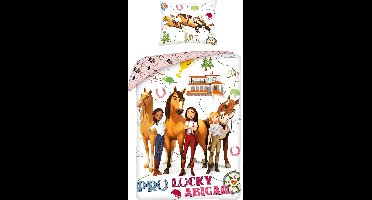 Spirit Dekbedovertrek Lucky - 140 x 200 cm - Katoen - 70 x 90 cm