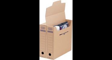 ELBA Archivbox tric System 100421087 für DIN A4 naturbraun - 1 Stück (100421087)